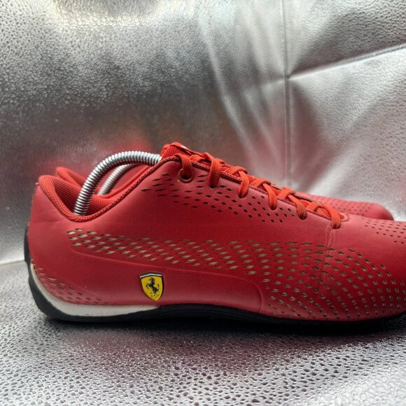 Size 12‎ PUMA Drift Cat 5 Ultra II x Scuderia Ferrari Mens Red Sneaker 306422-05 main image 8